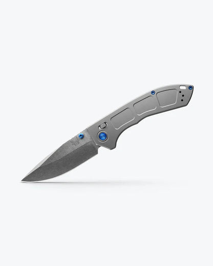 ⚡Last Day 60% OFF-🦋⚔️BM -748 Narrows 3.43" M390 Drop Point Titanium Handle