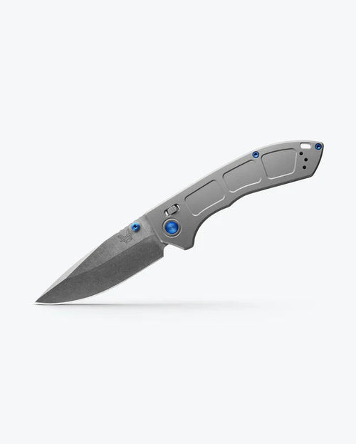⚡Last Day 60% OFF-🦋⚔️BM -748 Narrows 3.43" M390 Drop Point Titanium Handle