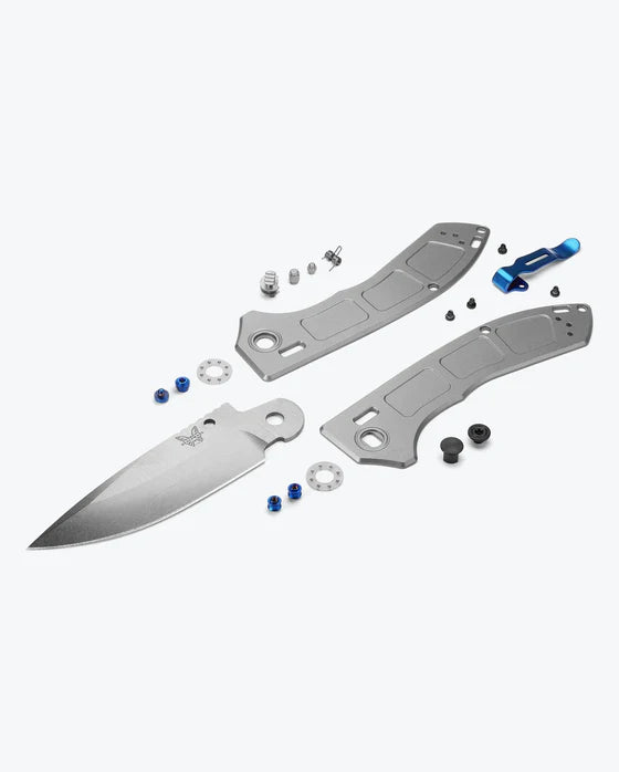 ⚡Last Day 60% OFF-🦋⚔️BM -748 Narrows 3.43" M390 Drop Point Titanium Handle