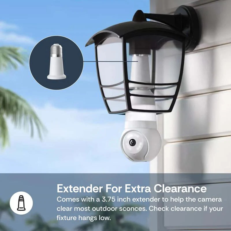 Light Bulb Cam V3 – Smarter. Safer. Simpler.
