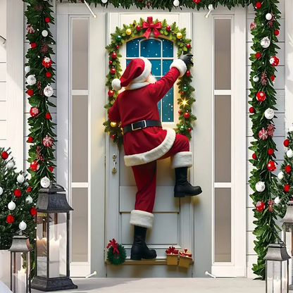 Santa Christmas Door Decor