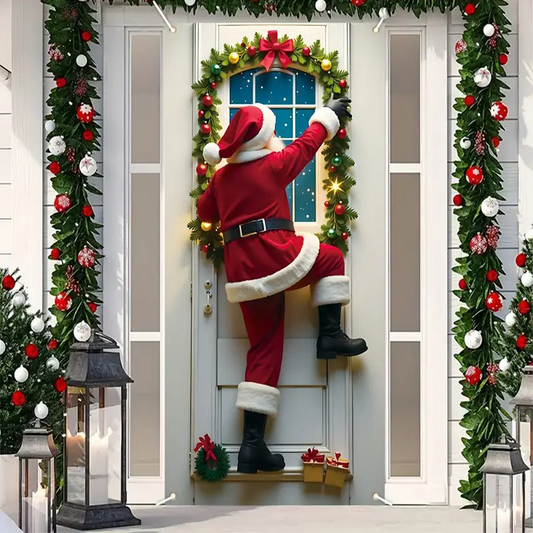 Santa Christmas Door Decor