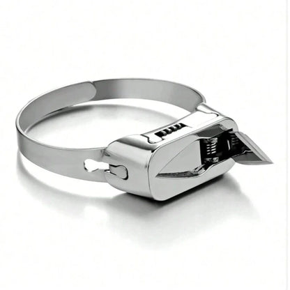 Stylish Stainless Steel Self Defense Ring