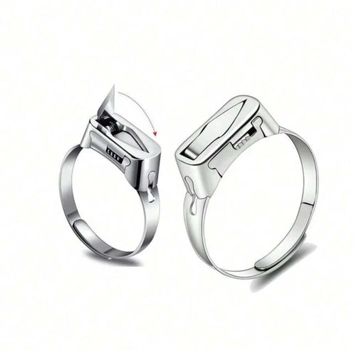 Stylish Stainless Steel Self Defense Ring
