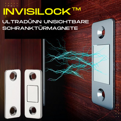 66 / 5,000 InvisiLock™ | Ultradünne, unsichtbare Schranktürmagnete (4er-Set)
