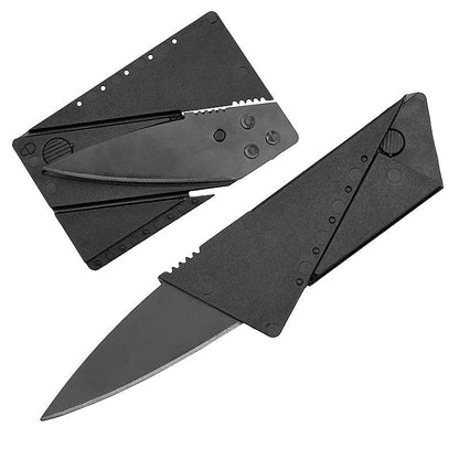 Folding Sharp Wallet Card Edge Tool